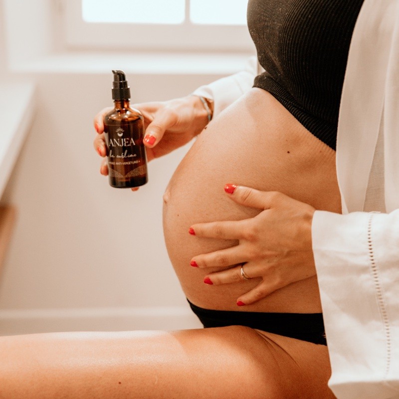 Soins anti-vergeture grossesse : produits anti-vergetures pour femme  enceinte